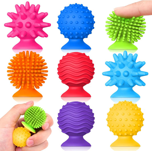 Squishy Suction Cup Fidget Toys - Calm Down Kit