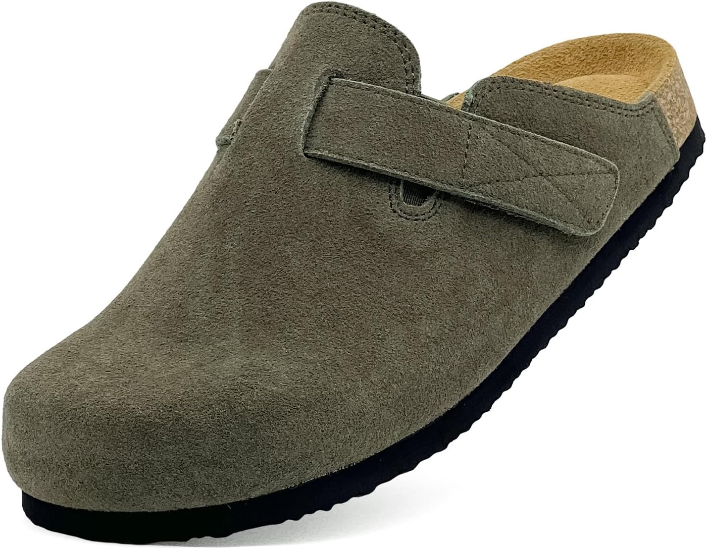 Kids Suede Clogs for Boys and Girls - Comfortable Slip-on Sandals