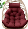Egg Chair Cushion Memory Foam Hanging Cushion Replacement - Plush
