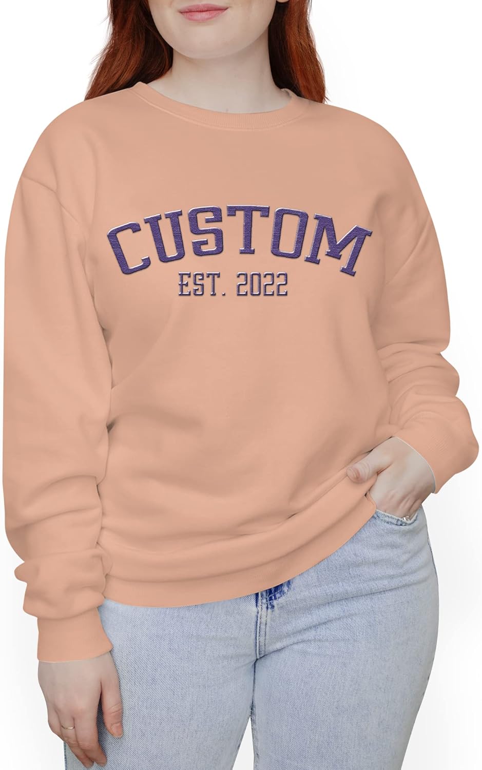 Personalize Your Style with TEEAMORE Embroidered Sweatshirt