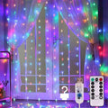 Curtain Lights String Lights Bedroom 300 LED 9.8x9.8ft - Twinkle