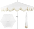 Collins 9 ft. Classic Cottage Tassel Market Patio Umbrella - Timeless