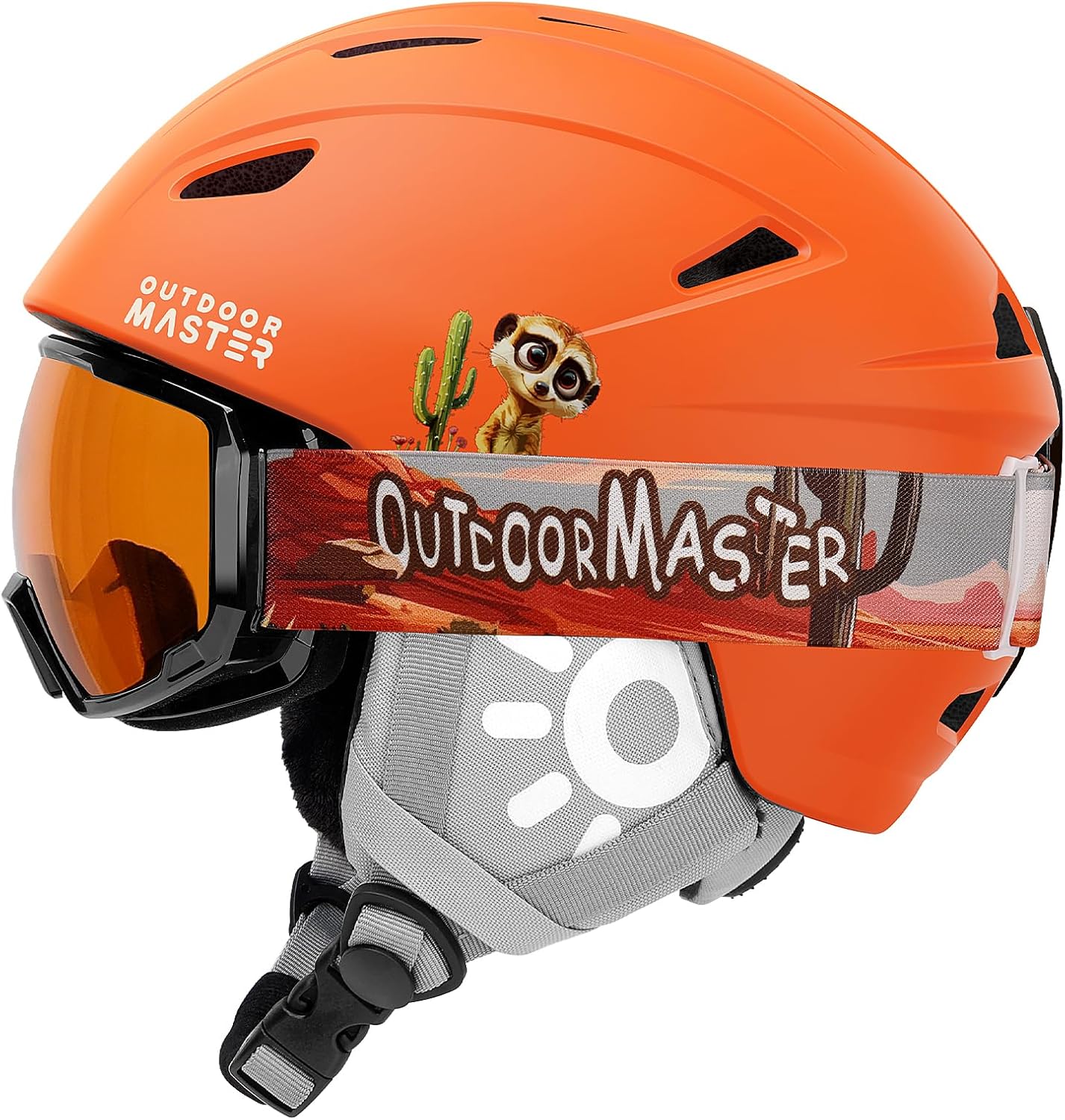 Anoa Kids Ski Helmet Set - Safety & Style Combo