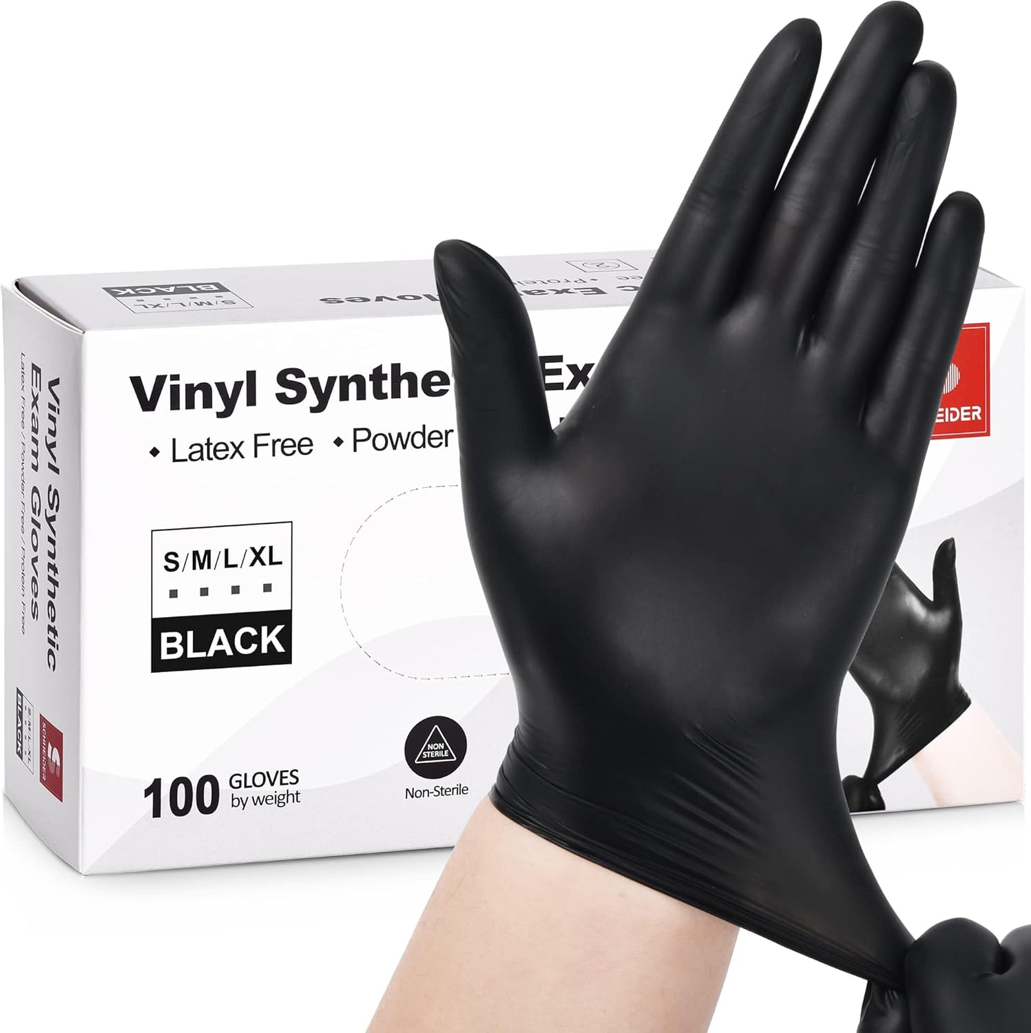 Latex-Free 4 Mil Exam Gloves for Medical & More