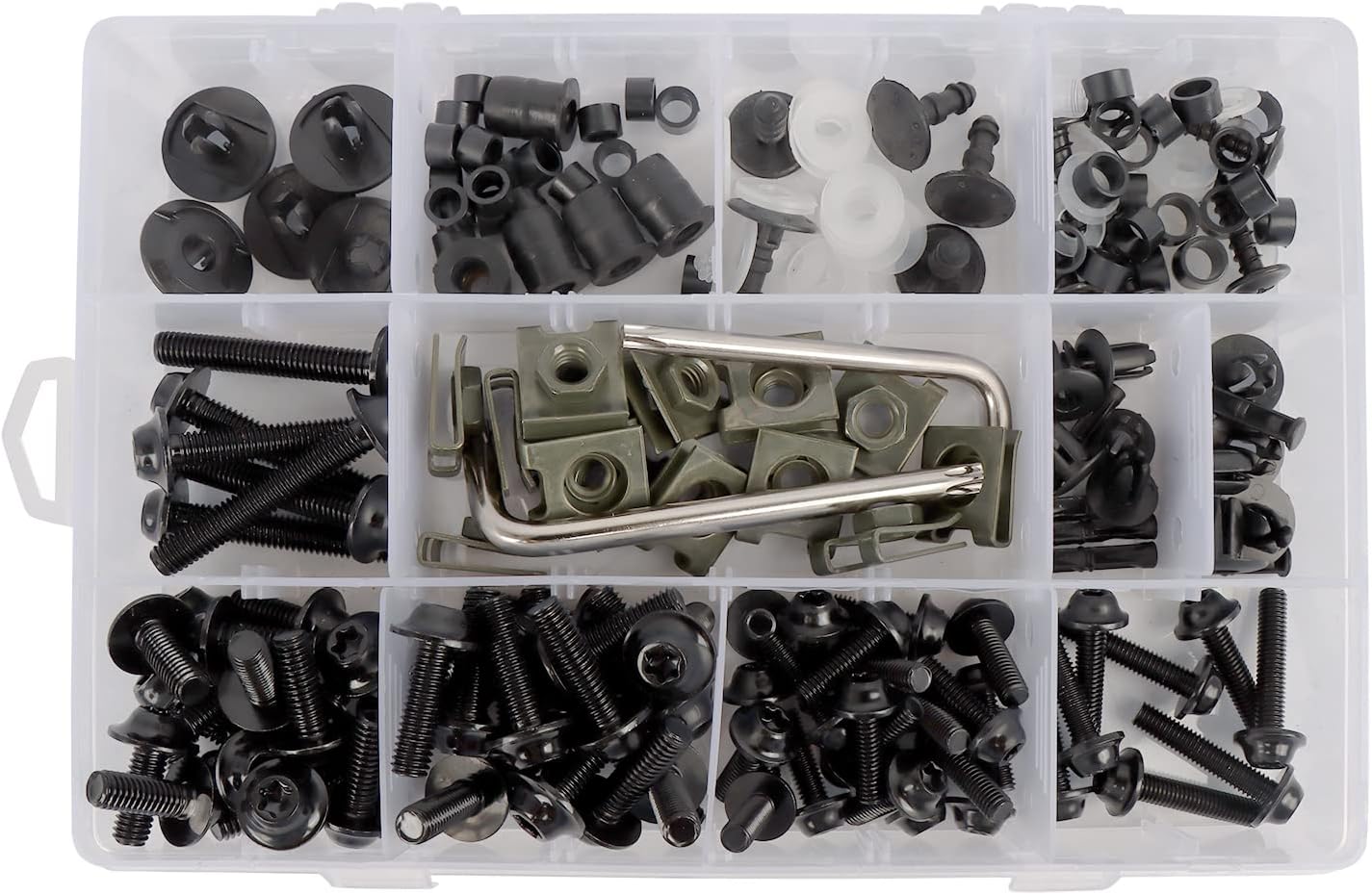 Universal Motorcycle Fairing Bolt Kit for Yamaha Honda Suzuki