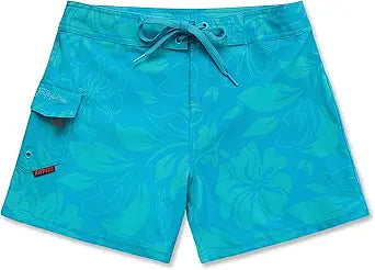 Maui Rippers Womens 5in 4-Way Stretch Swim Shorts for Comfort