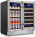 Tylza 30 Inch Dual Zone Wine and Beverage Refrigerator Review