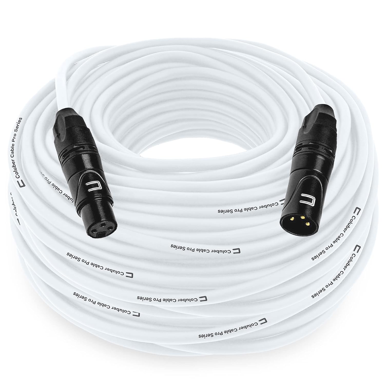 Balanced XLR Cable Male to Female - 150 Feet for Pro Audio