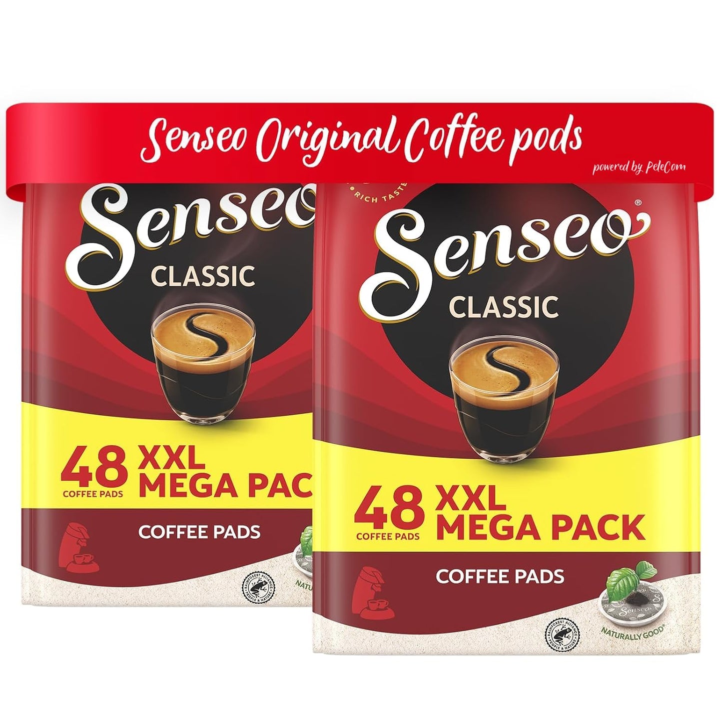 Senseo Classic Medium Roast Coffee Pods for Smooth Flavor