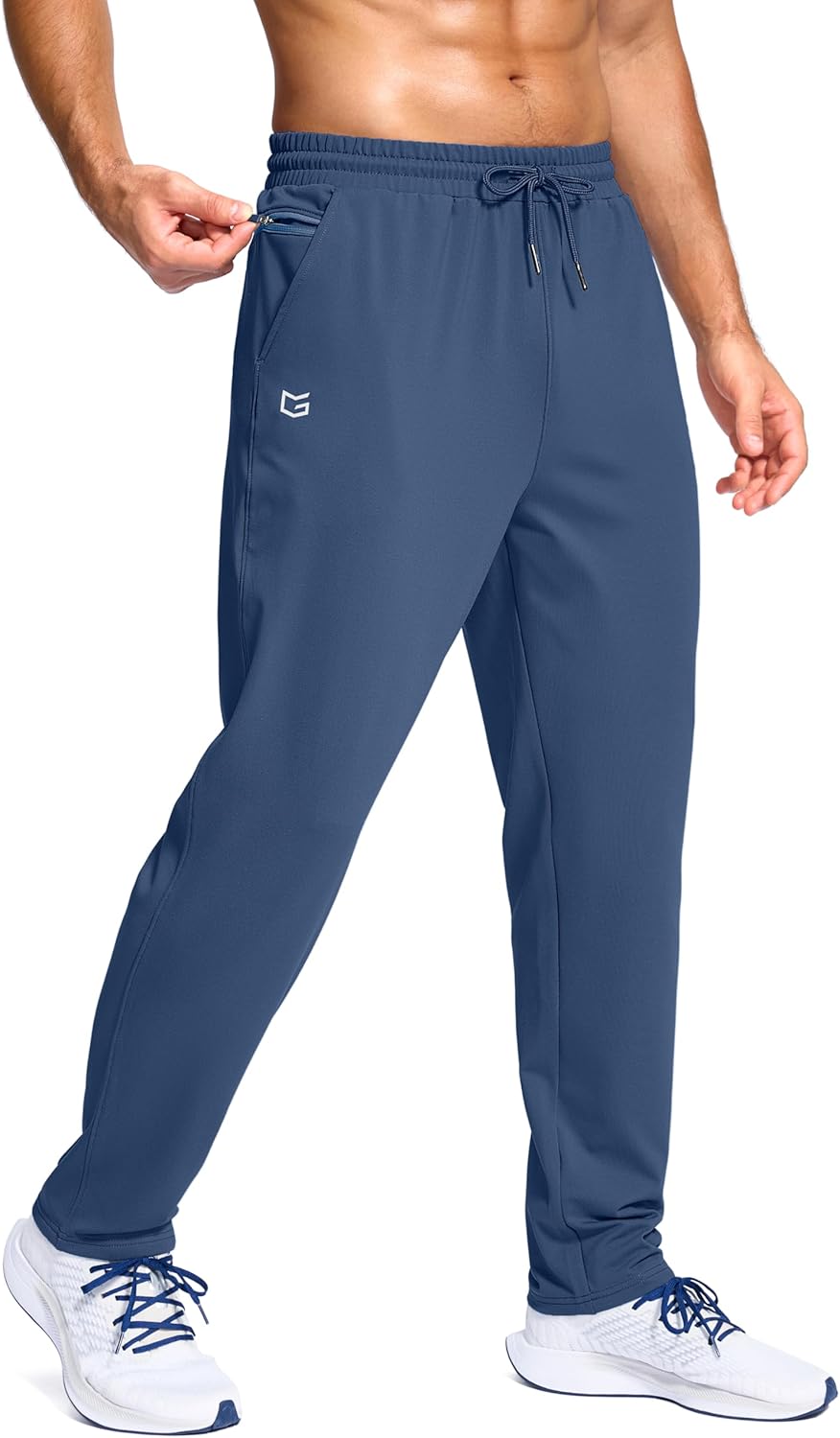 G Gradual Men's Fleece Lined Pants for Winter Workouts