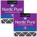 Nordic Pure 20x20x5 Honeywell Replacement MERV 8 Plus Carbon - Odor