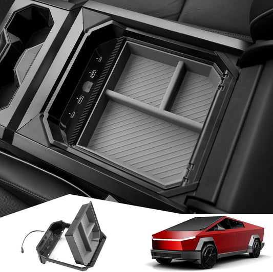 Center Console Organizer Tray for Tesla Cybertruck 2024 Accessories