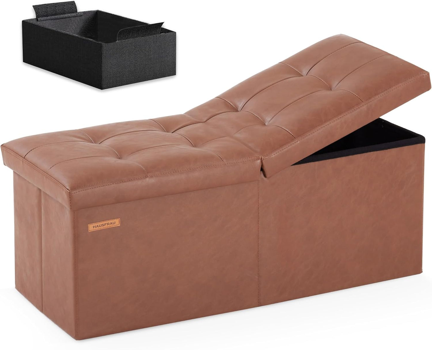 Stylish 31.5 Inches Ottoman with Storage for Modern Homes