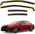 Shatterproof In-Channel Rain Guards for Toyota Camry 2018-2024