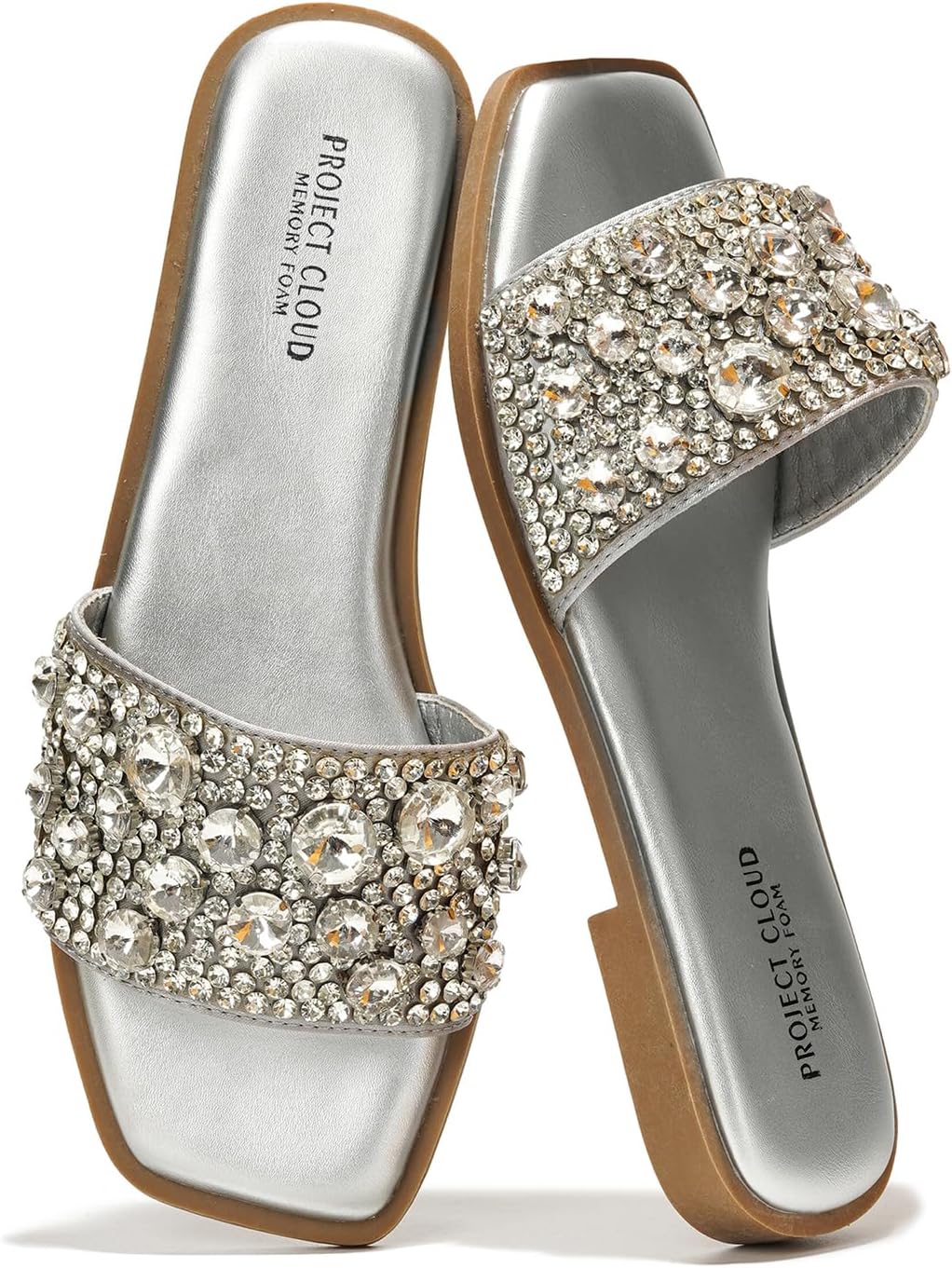Project Cloud Summer Sandals for Women with Memory Foam Comfort