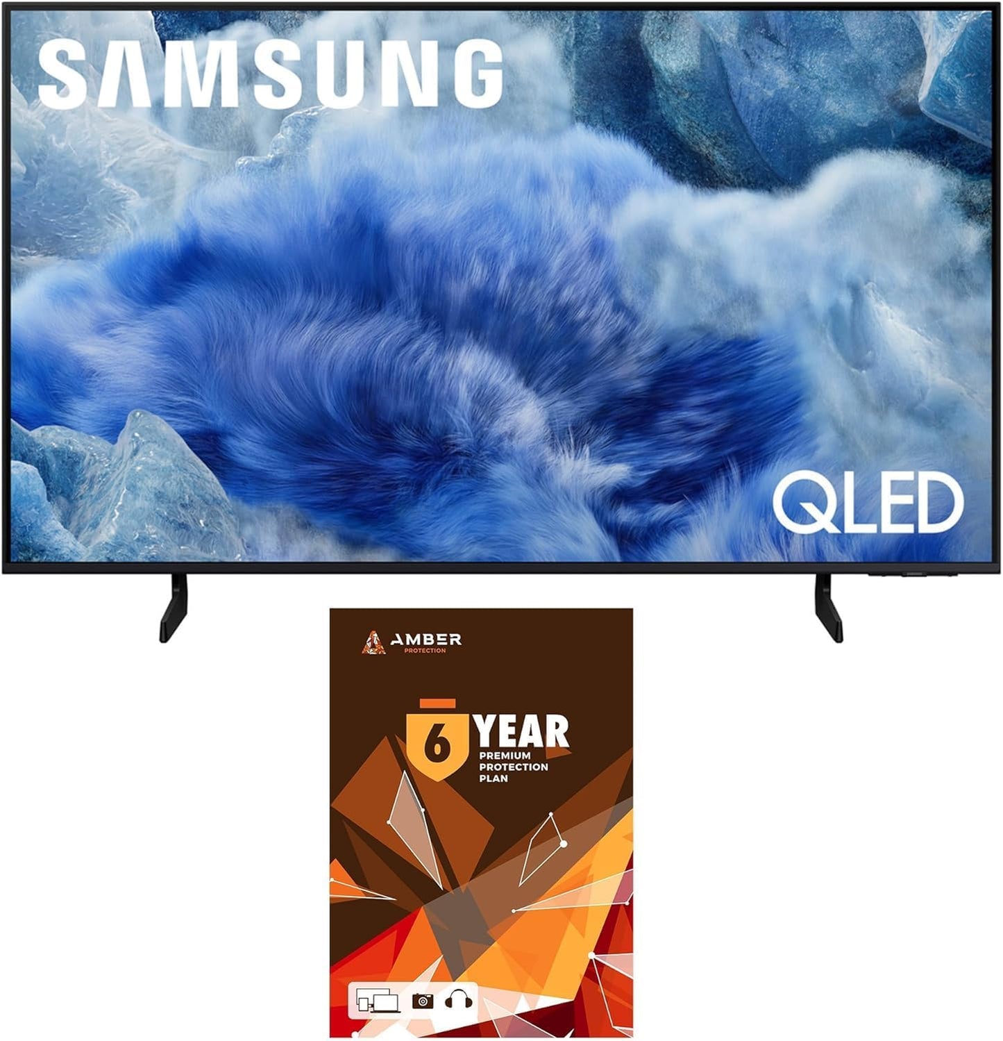 Samsung QN50Q8FAAFXZA 50 Inch QLED 4K Smart TV with Protection