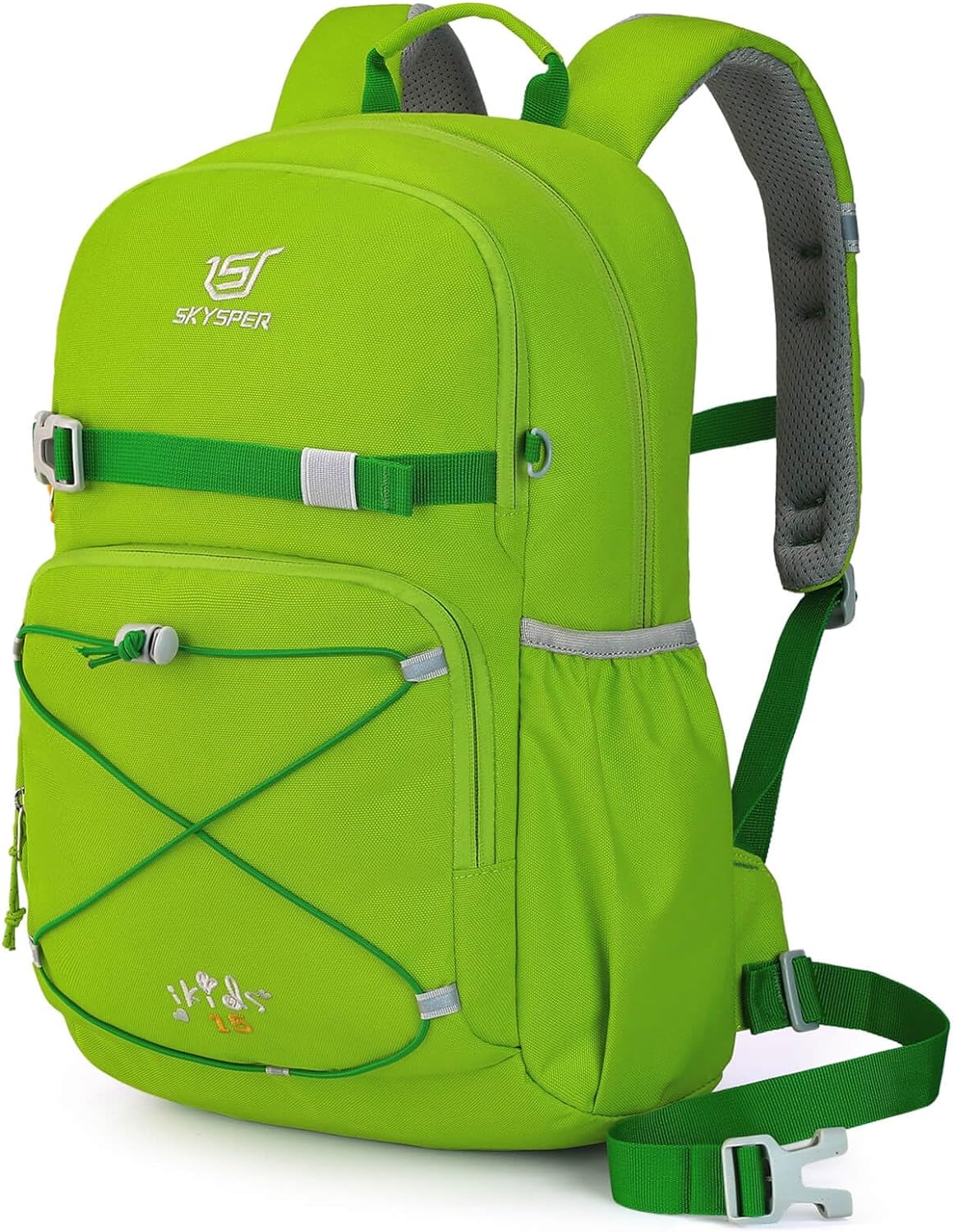 SKYSPER Kids 15L Ergonomic Backpack - Breathable & Fun!