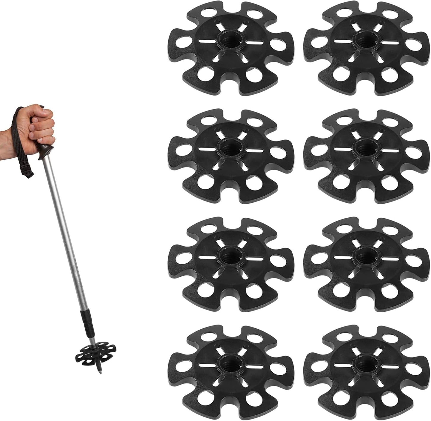 Ski Pole Baskets for All Terrain Excursions