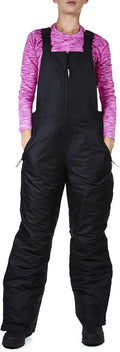 Arctic Quest Womens Ski Snow Bibs Pants Insulated Water Resistant Stay