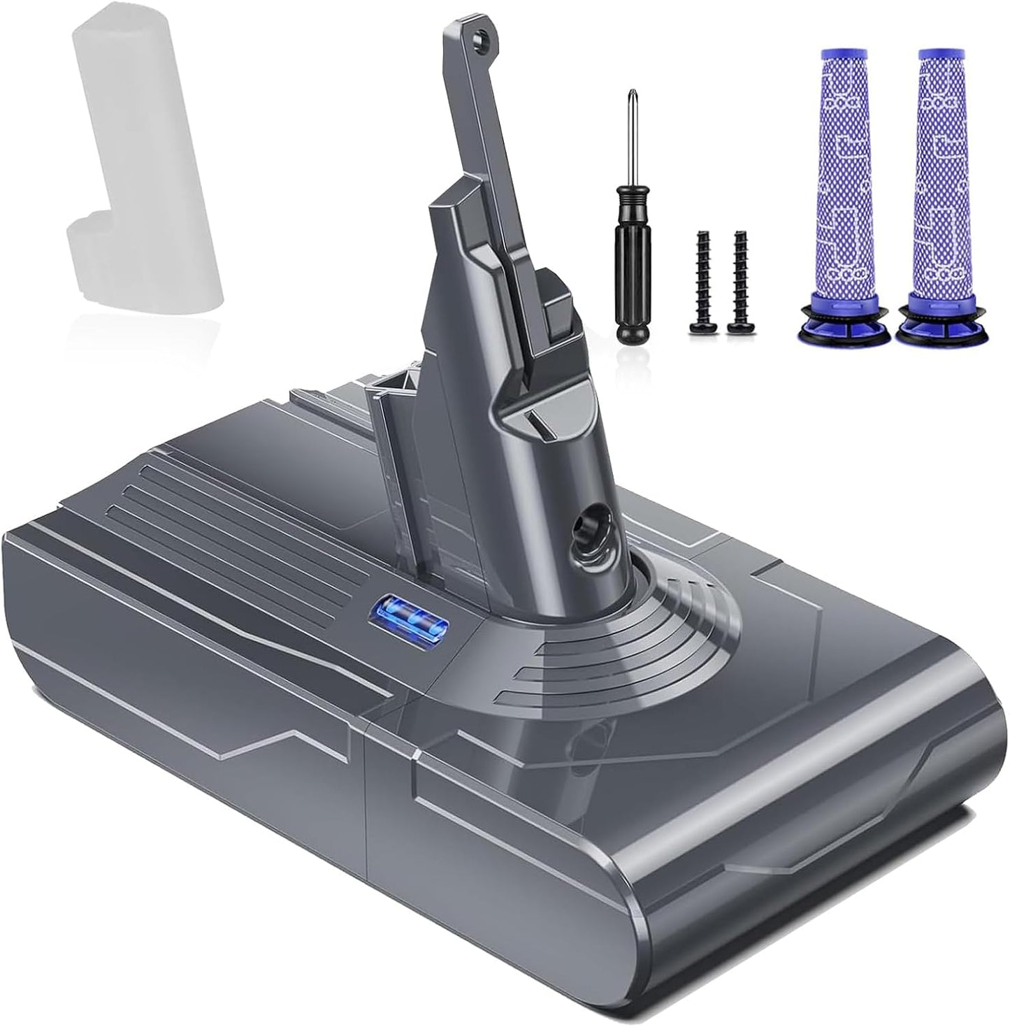 Replaceable V8 Battery Kit for Ultimate Power!