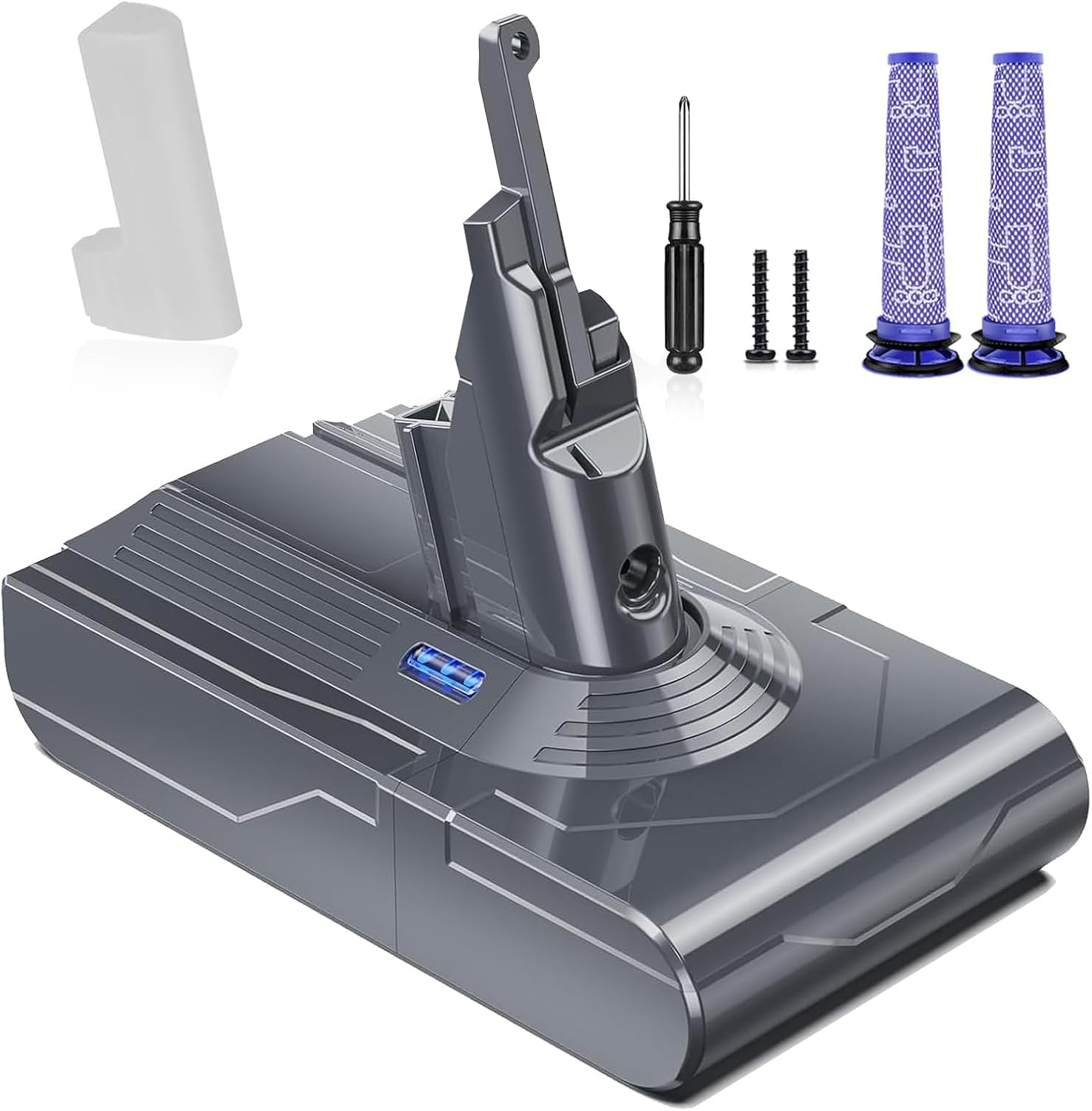 Replaceable V8 Battery Kit for Ultimate Power!