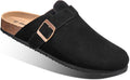 BULLIANT Comfort Clogs for Men Women - Cushioned Cork-Footbed