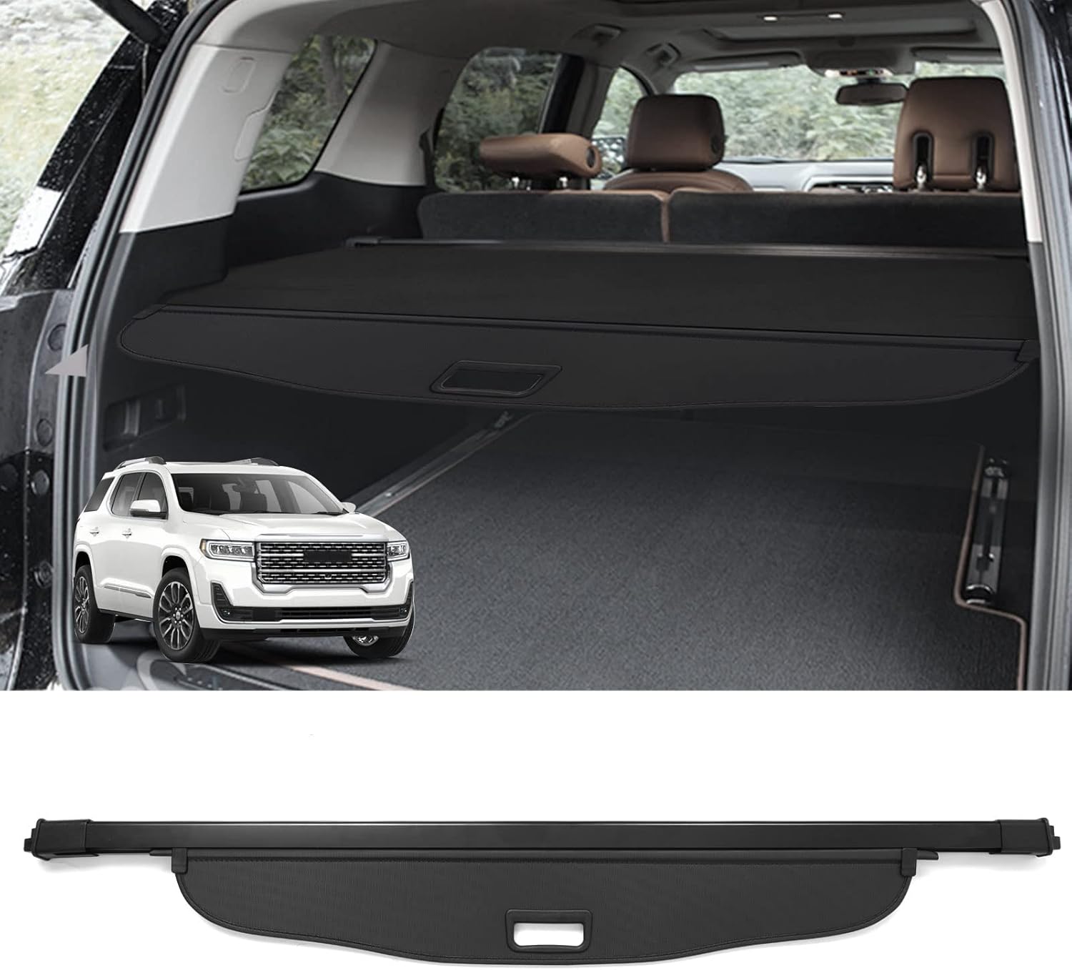 Powerty Cargo Cover for GMC Acadia 2017-2023 - Perfect Fit