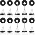 1200 Pieces Fishing Rubber Bobber Beads Stopper - Bulk Float Stops