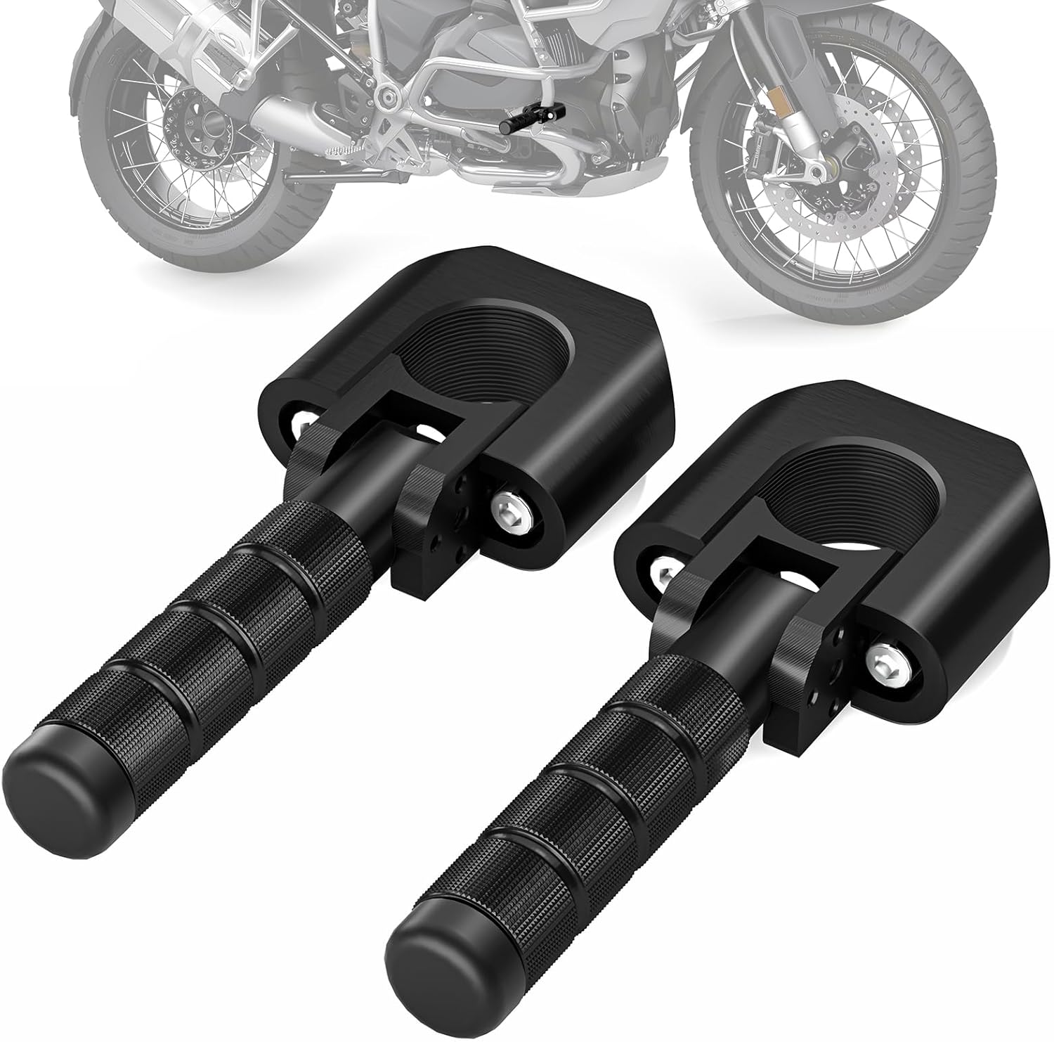 Motorcycle Highway Foot Pegs for Adventure Riding Comfort