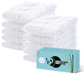 6-Layer Muslin Burp Cloths 10 Pack - Extra Absorbent Large 20in