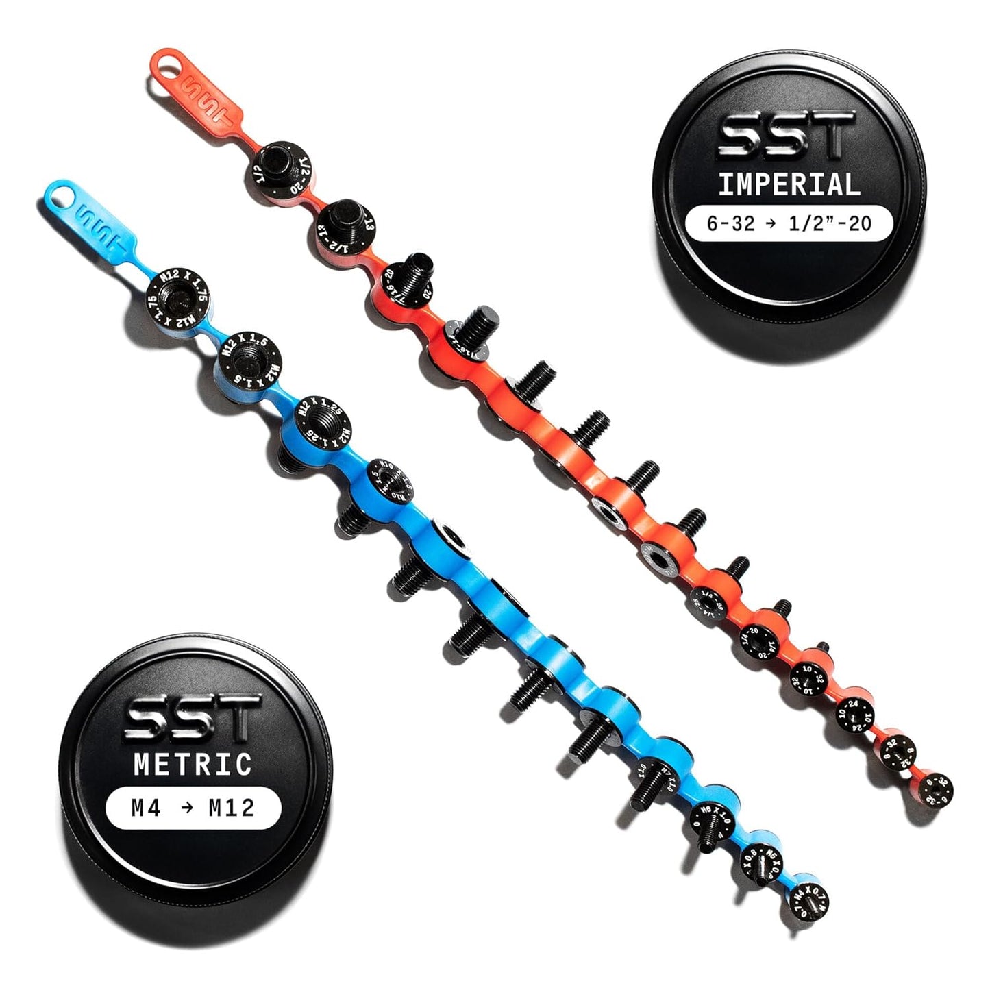 Identibolt Flex Portable Nut and Bolt Thread Gauge Checker