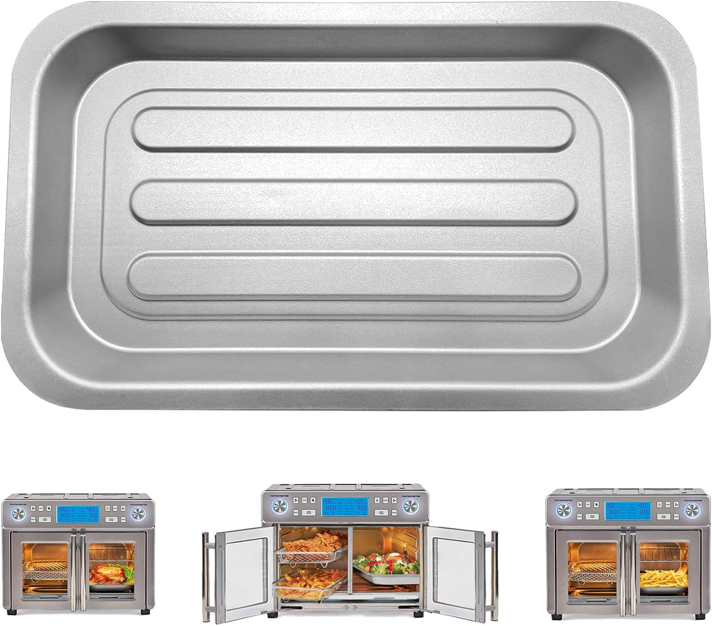 GXF Stainless Steel Air Fryer Grill Plate