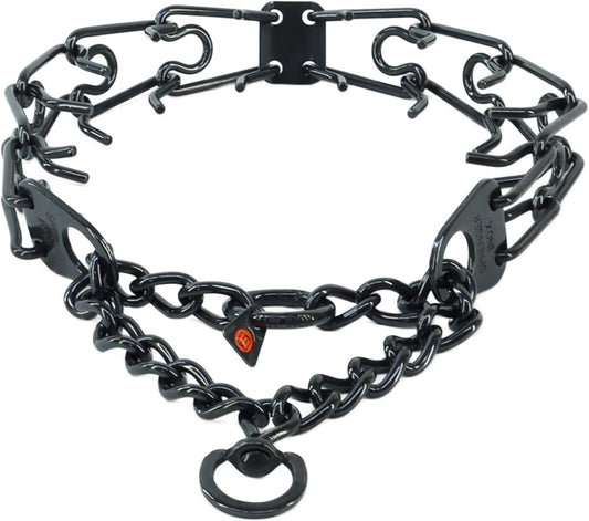 Stainless Steel Ultra-Plus Prong Dog Training Collar for Large Dogs
