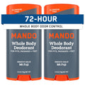 Mando Whole Body Deodorant For Men - Mt Fuji Smooth Solid Stick (Pack