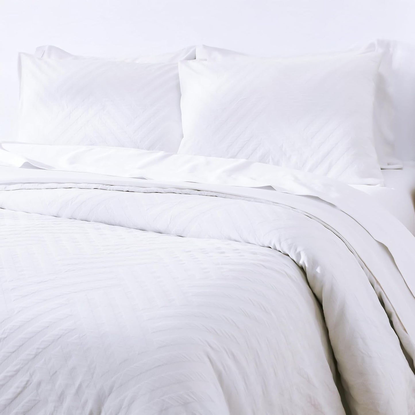 California Design Den King Duvet Cover Set - Soft Cotton Elegance