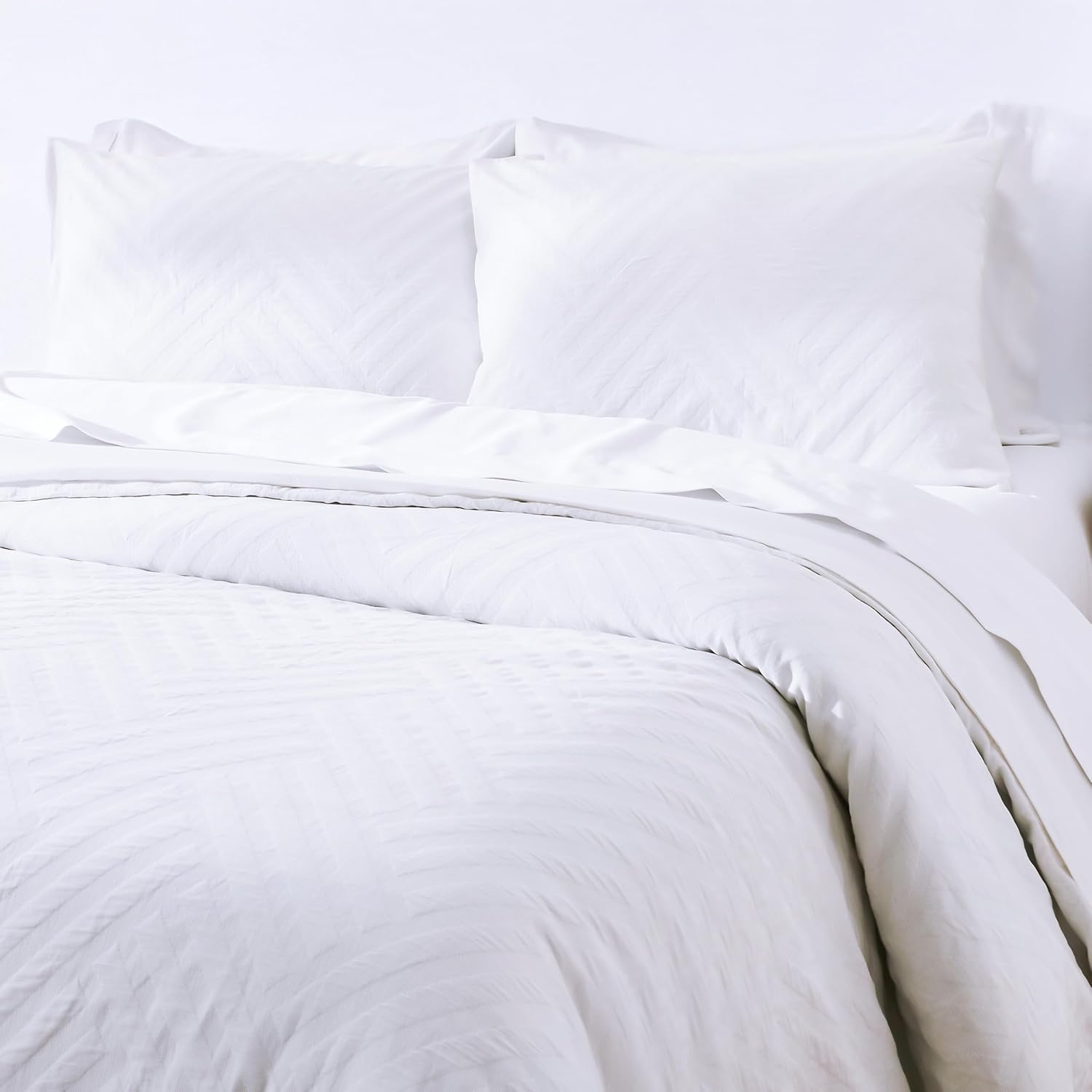 California Design Den King Duvet Cover Set - Soft Cotton Elegance