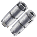 (100 pcs) 3/8x2x3/4 Double Expansion Anchor Shield - Heavy Duty Fixing
