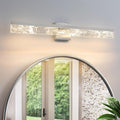 Bathroom Light Fixtures Over Mirror 32in Brushed Nickel - Dimmable LED