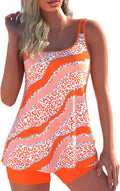 ROSEWE 2025 Tankini Swimsuit Set - Modest Tankini with Shorts
