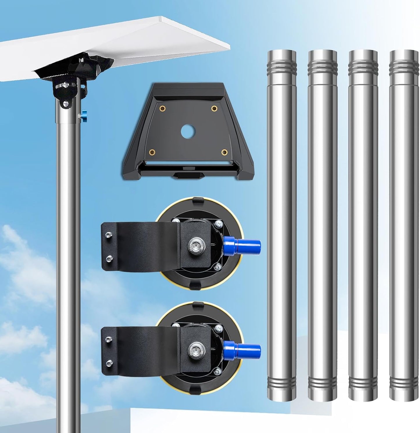 Starlink Gen3 Pole Mount Kit for RVs and Campers - Durable Design
