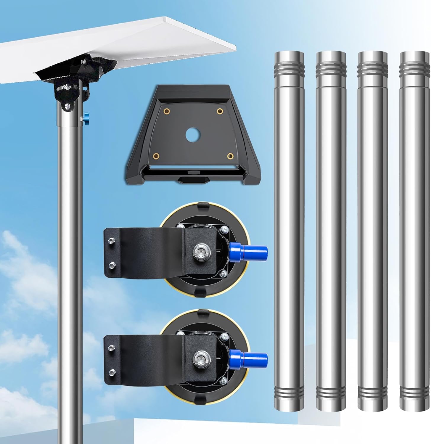 Starlink Gen3 Pole Mount Kit for RVs and Campers - Durable Design