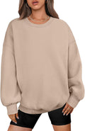 Oversized Sweatshirt for Women Crewneck Pullover - Soft Fleece Fit