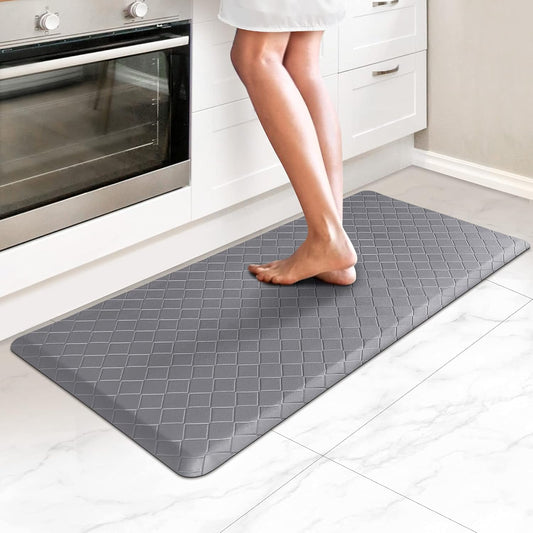 Cushioned Anti-Fatigue Kitchen Mat for Comfort and Safety