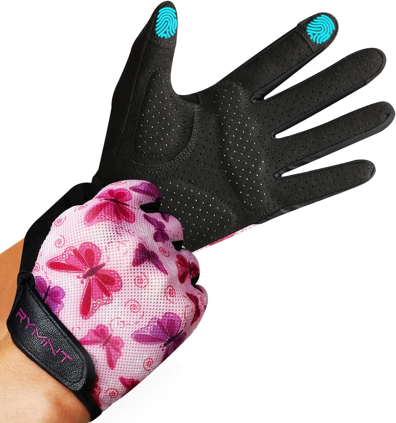 Breathe Easy: Ventilated Full Finger Workout Gloves by RYMNT