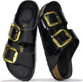 Project Cloud Sandals for Women Santorini - Genuine Leather Comfort
