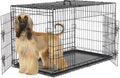Sweetcrispy 48 in Dog Crate with Divider Panel - Secure, Portable