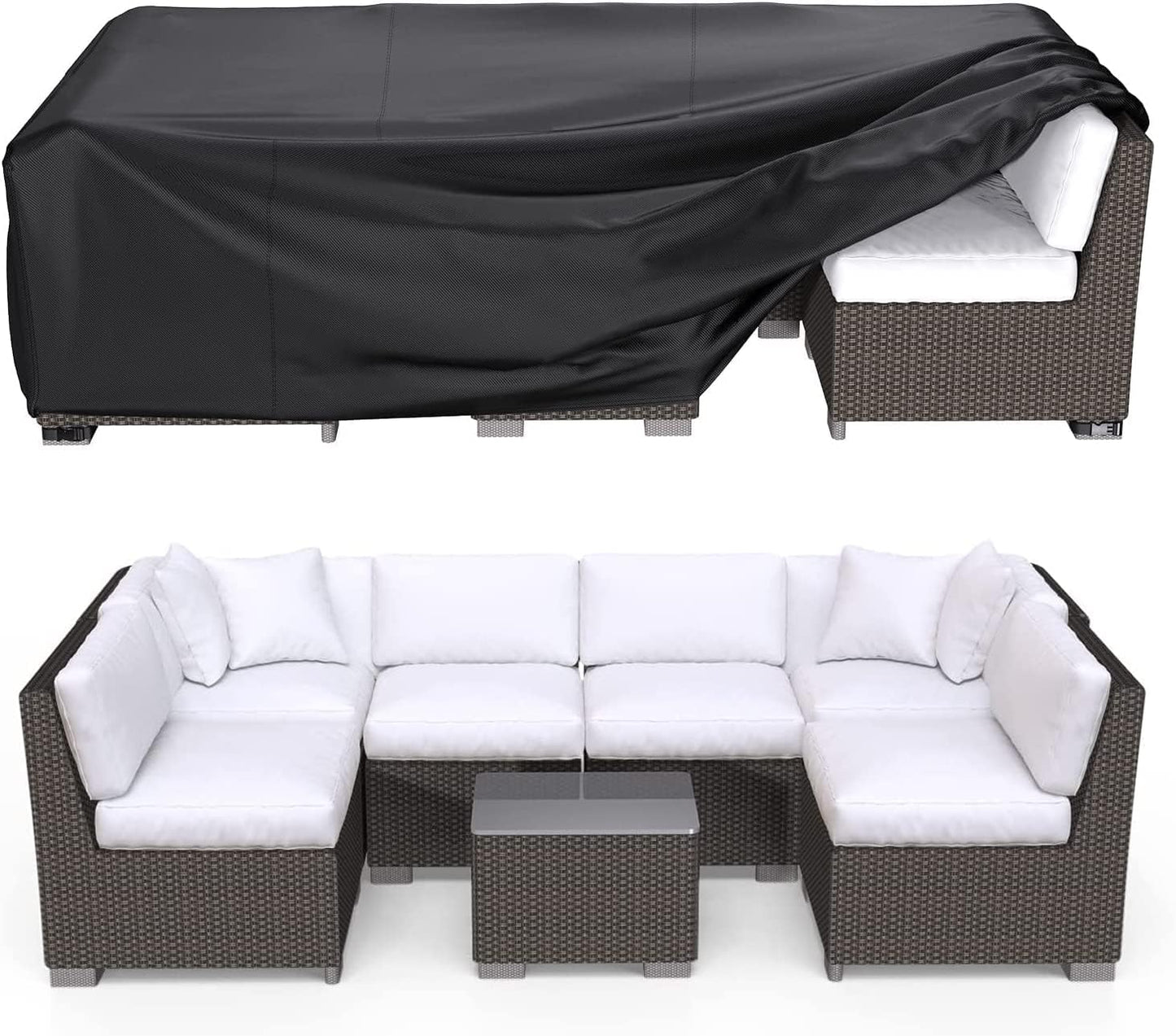 Heavy Duty Waterproof Patio Furniture Covers for Sectional Sets