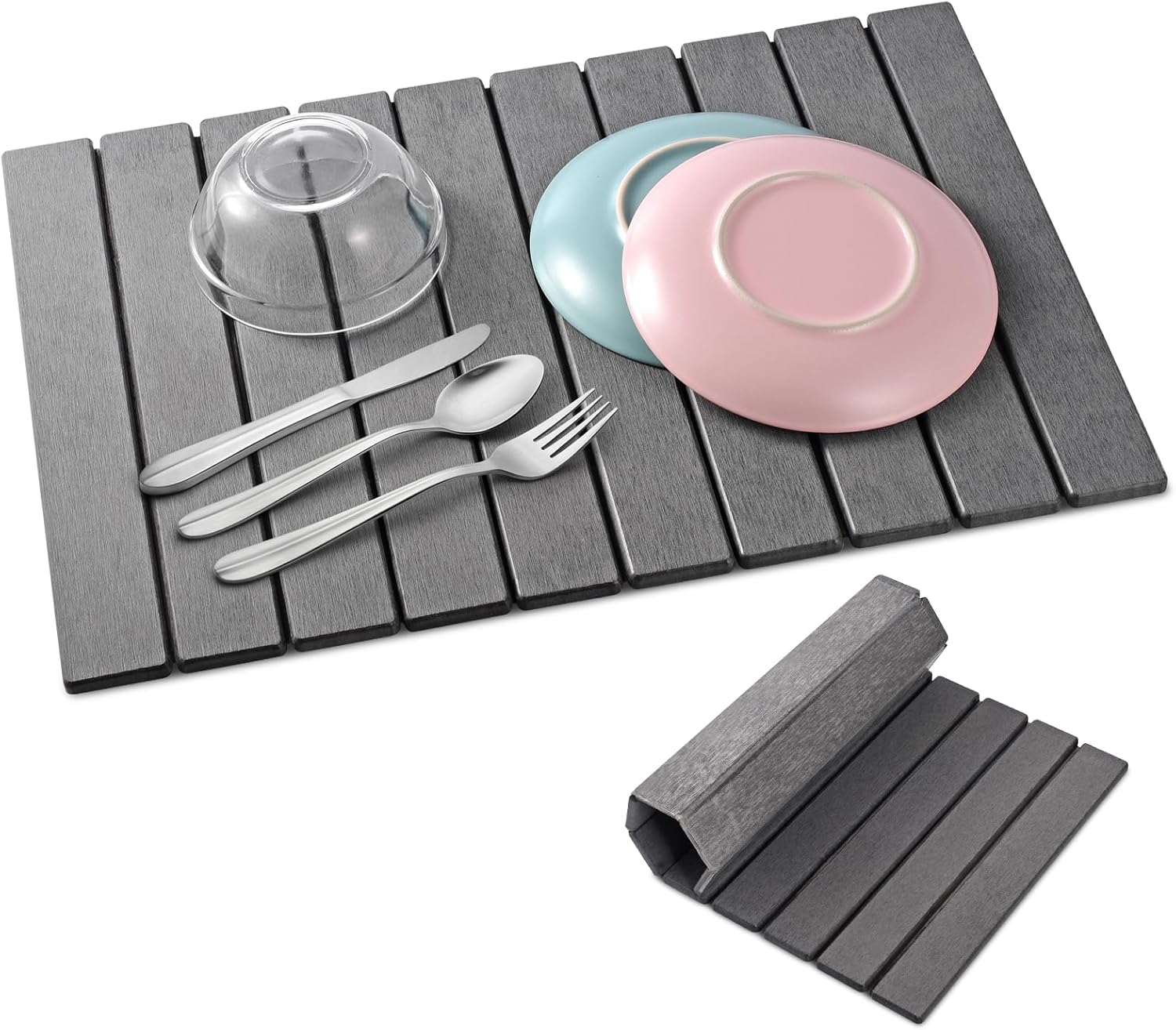Stone Drying Mat for Kitchen Counter - Quick Dry Diatomaceous Earth