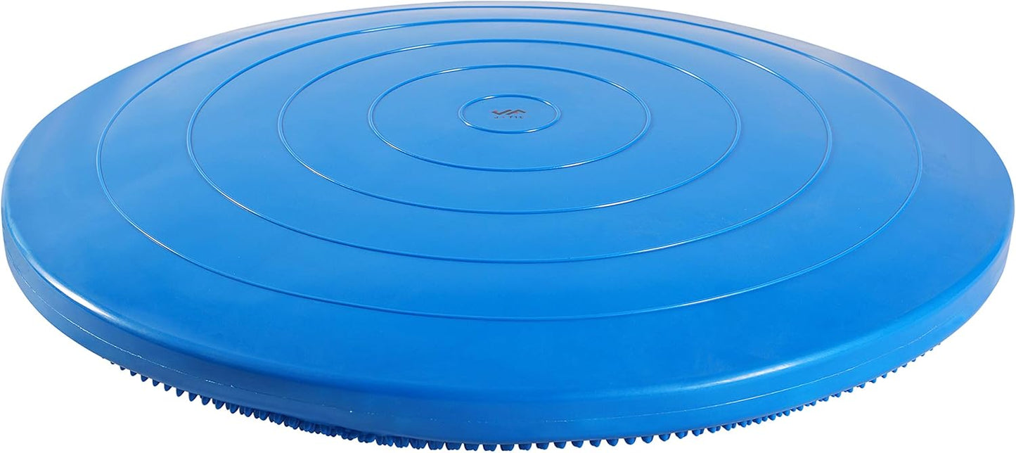 JFIT Large Inflatable Balance Disc - Improve Stability & Core Strength