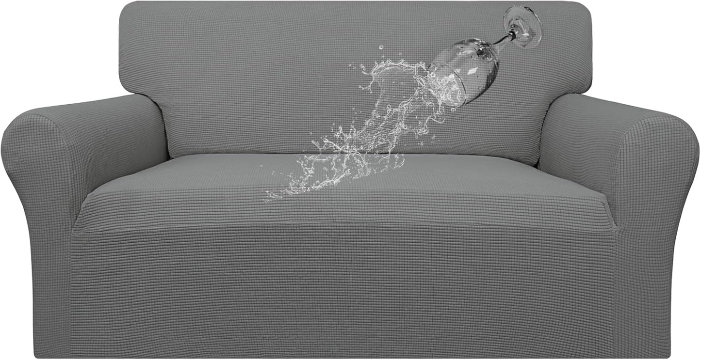 100% Waterproof Loveseat Couch Cover for Pets and Kids